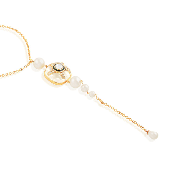 Isharya Clear Core Starfish Pendant Necklace Necklaces