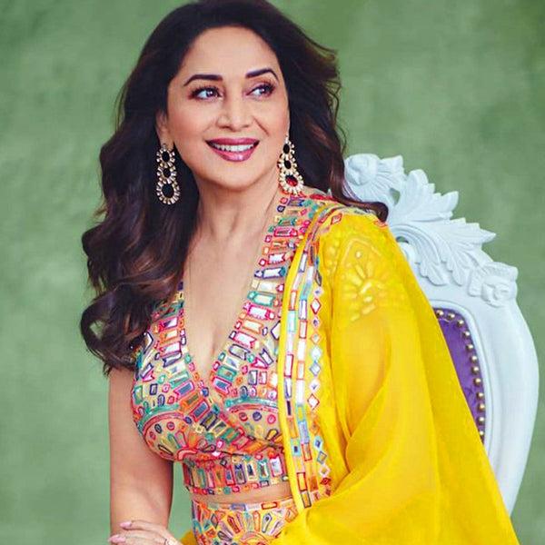 Isharya Disco Mirror Chandelier Earring Earrings Gold