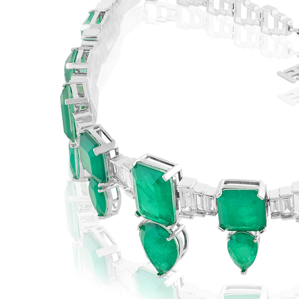 Isharya Emerald Celestial Luxe Choker Necklace Necklaces