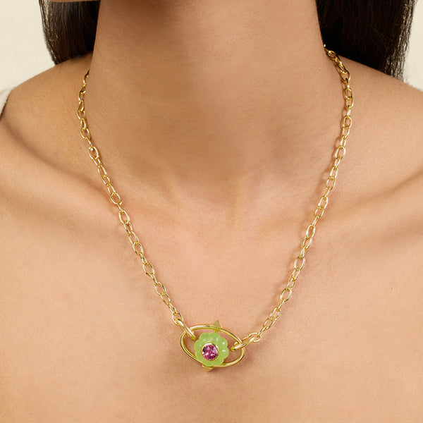 isharya Enchanted Blossom Pendant Necklace Necklaces