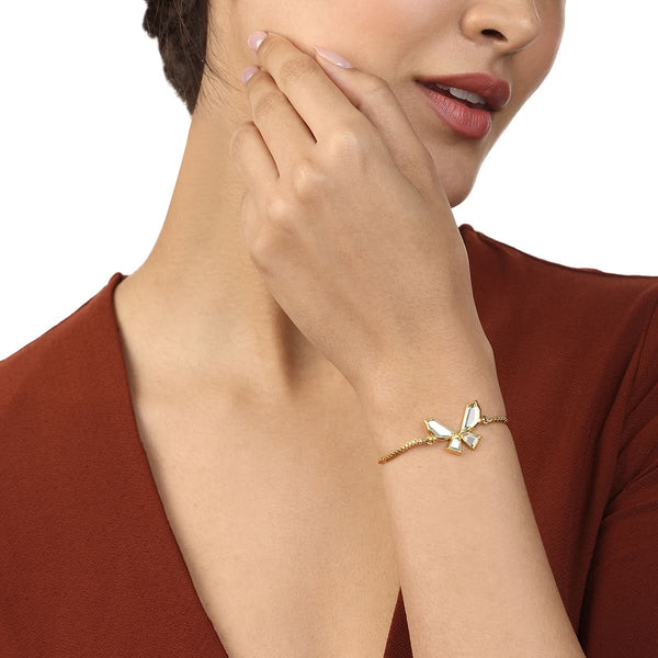 isharya Essential Lumen Mirror Bolo Bracelet Bracelets