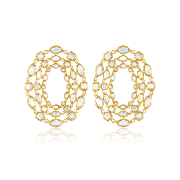 Isharya Alizeh Statement Studs Earrings