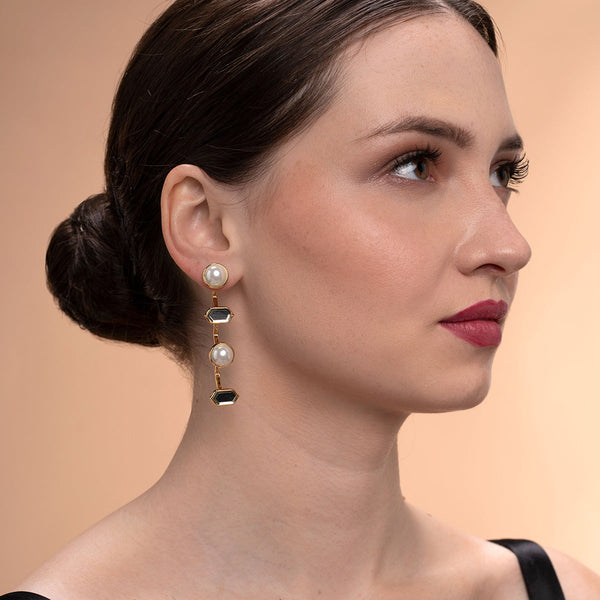 Isharya Amara Mirror Cupola Earrings Earrings