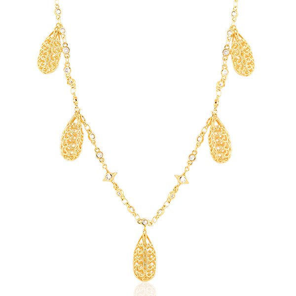 Isharya Amendoeira Charm Necklace Necklace