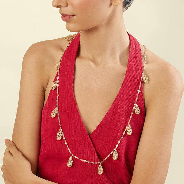 Isharya Amendoeira Charm Necklace Necklace