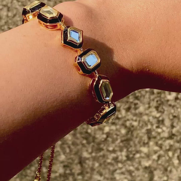 Isharya Amina Mirror Chain Bracelet Bracelets