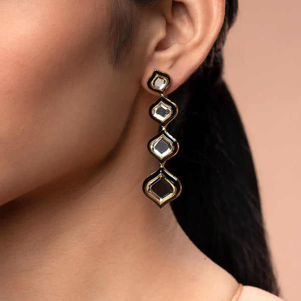 isharya Amina Mirror Minaret Earrings Earrings