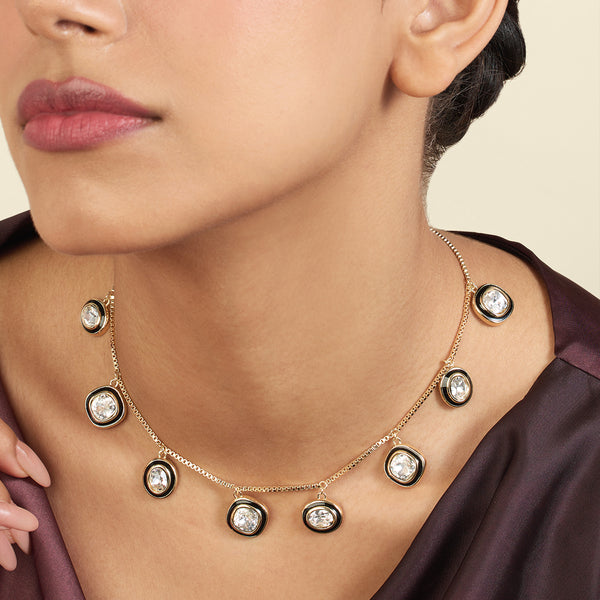 isharya Aqua Cove Charm Necklace Necklaces