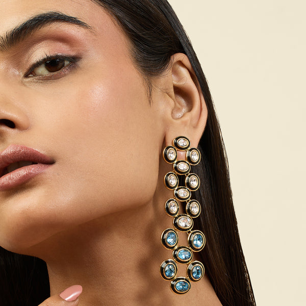 isharya Aqua Cove Dangler Earrings Earrings