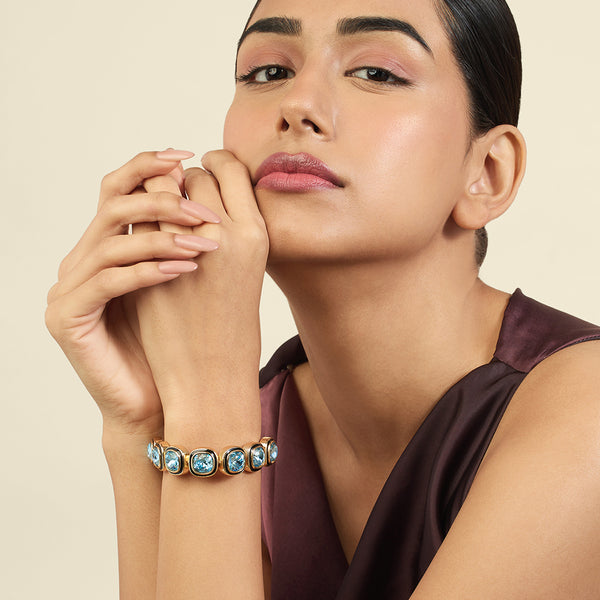 Isharya Aqua Goals Bolo Bracelet Bracelets