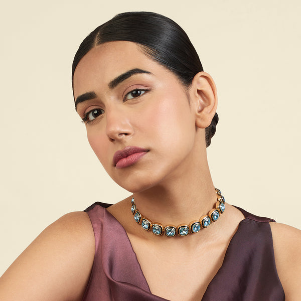 Isharya Aqua Goals Choker Necklace Necklaces