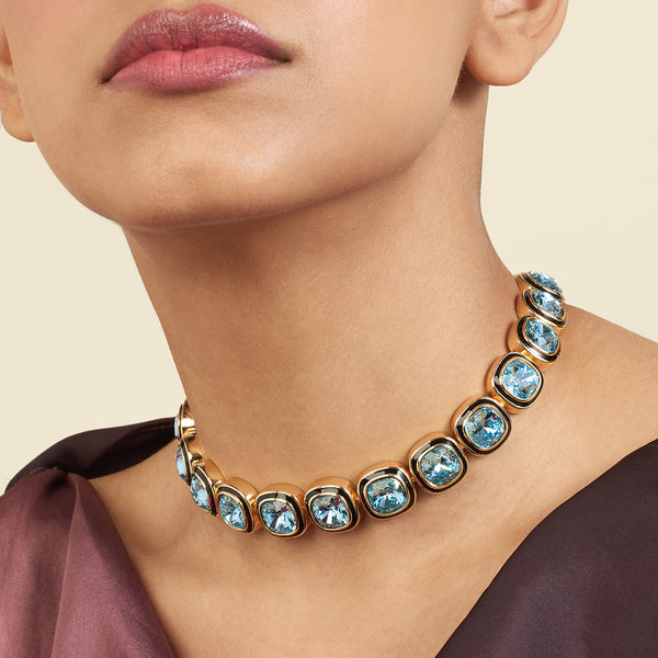 isharya Aqua Goals Choker Necklace Necklaces