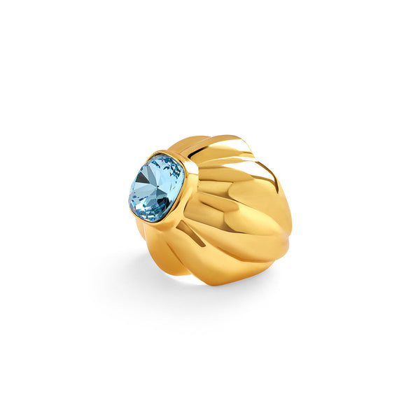 Isharya Aqua Mood Statement Ring Rings 5