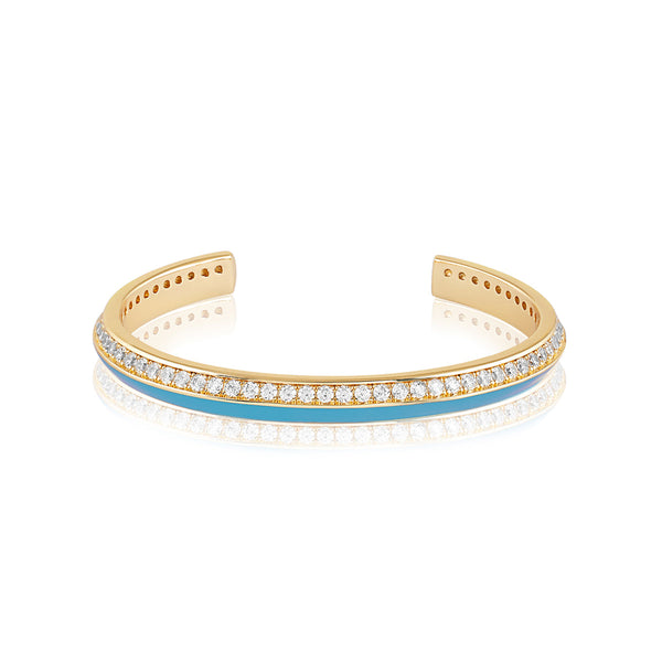 Isharya Azure Disco Cuff Bracelet Bracelets XS