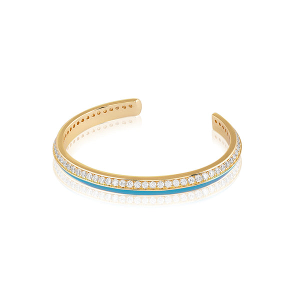 Isharya Azure Disco Cuff Bracelet Bracelets XS