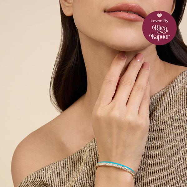 isharya Azure Disco Cuff Bracelet Bracelets XS