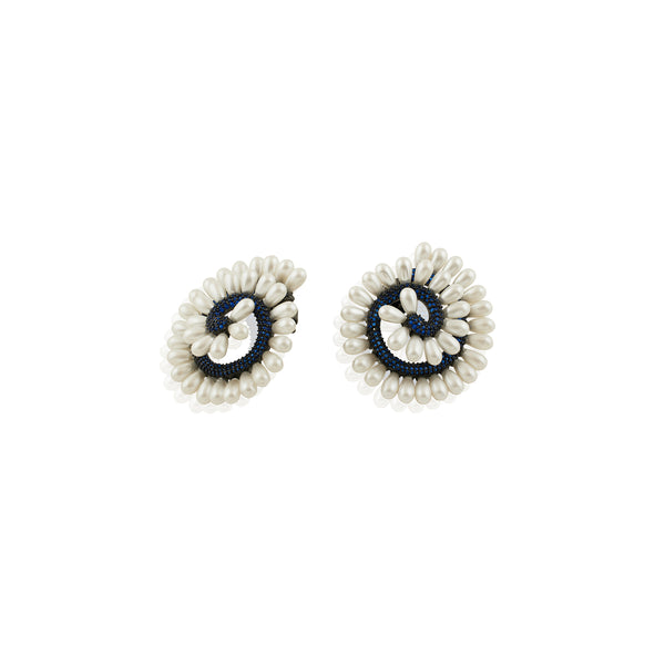 Isharya Azure Pearl Stud Earrings Earrings