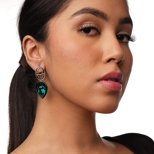isharya B-dazzle Glory Wrap Drop Earrings Earrings