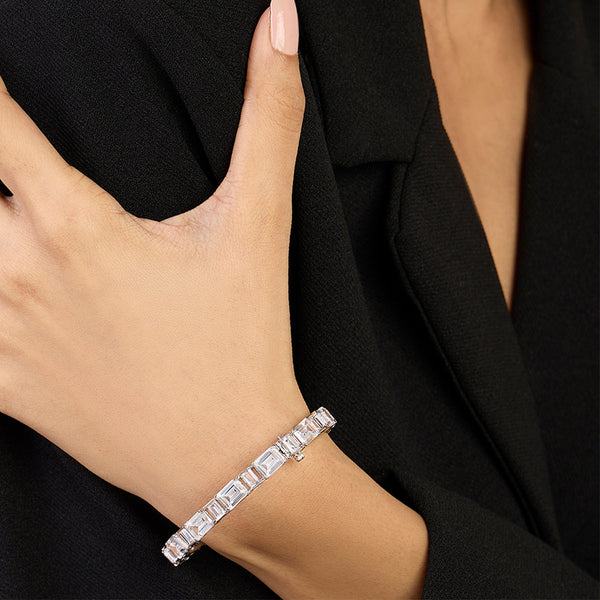 isharya Baguette Hinge Bangle Bracelets