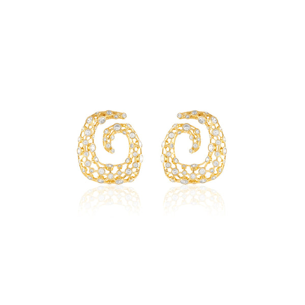 Isharya Barroco Statement Studs Earring