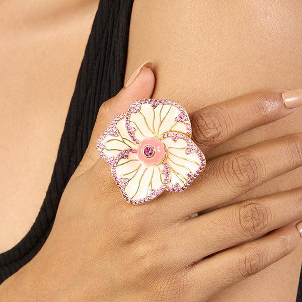 isharya Blossom Reverie Ring Rings
