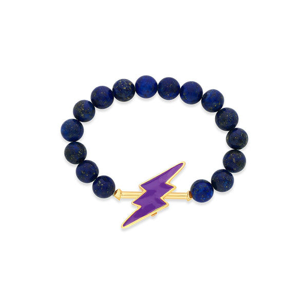 Isharya Bolt Purple Charm Charms U0026 Pendants