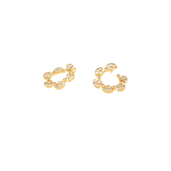 Isharya Capela Front Back Earrings Earring