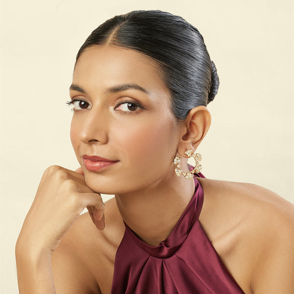 Isharya Capela Front Back Earrings Earring