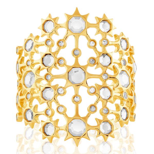 Isharya Celeste Mirror Statement Cuff Cuff XS