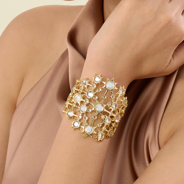 isharya Celeste Mirror Statement Cuff Cuff XS