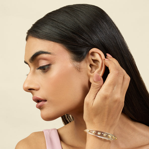 isharya Clear Core Resin Cuff Cuff XS