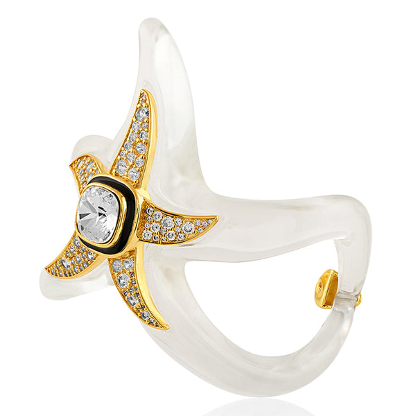 Isharya Clear Core Starfish Cuff Cuff XS