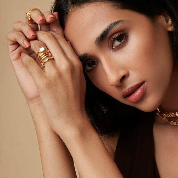 Isharya Climb Crystal Ring Rings 5