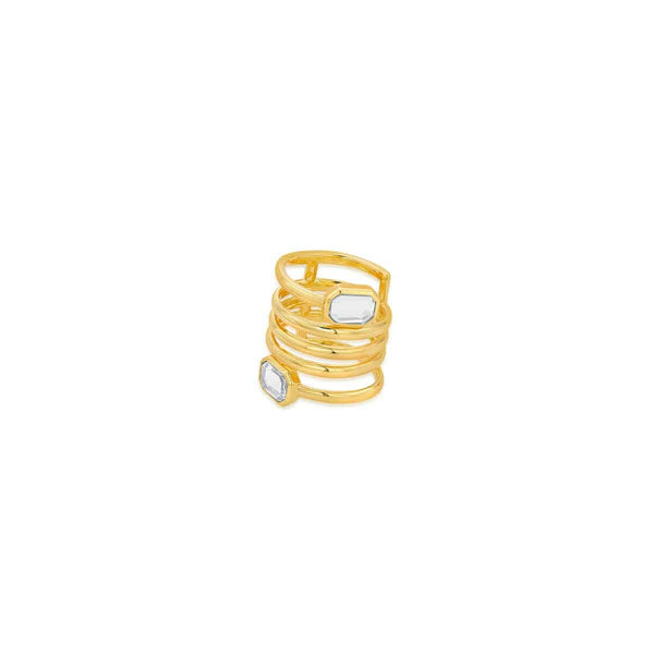 Isharya Climb Crystal Ring Rings 5