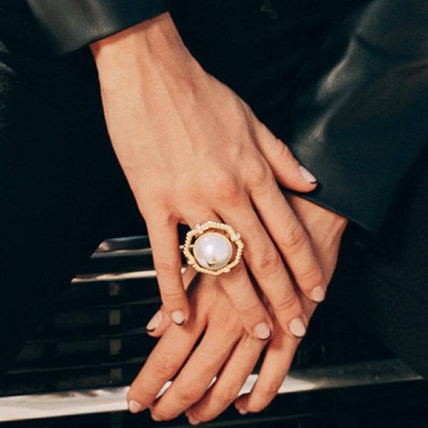 Isharya Cox Pearl Ring Rings 5