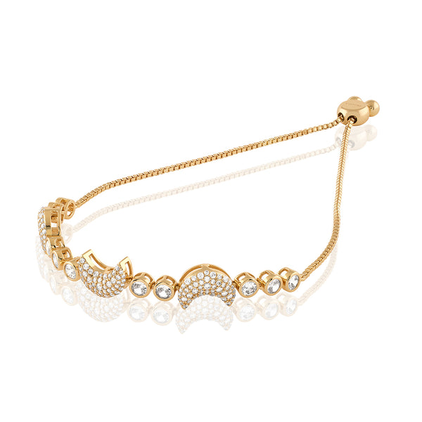 Isharya Crescent Moon Bolo Bracelet Bracelets