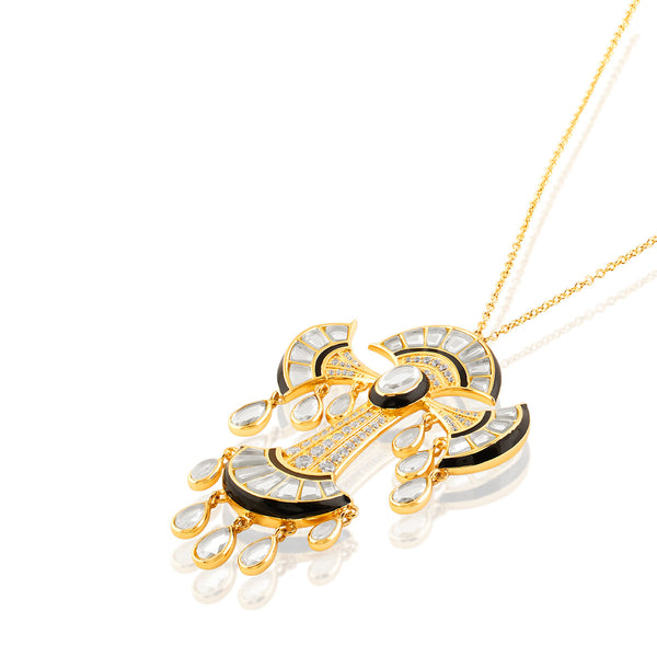 Isharya Cristal Pendant Necklace Necklace