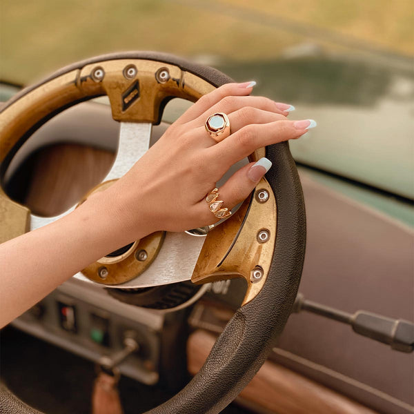 Isharya Dawn Solo Ring Rings 5