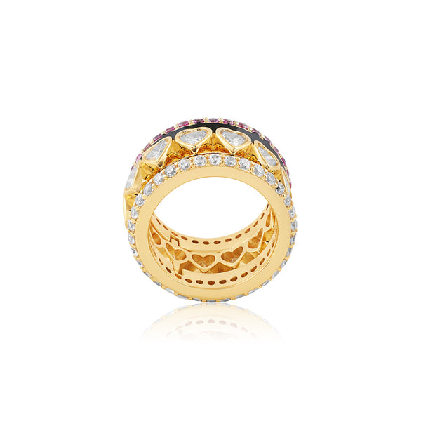 Isharya Divine Glint Statement Ring Rings 6