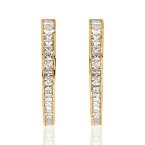Isharya Divine Radiance Hoops Earrings
