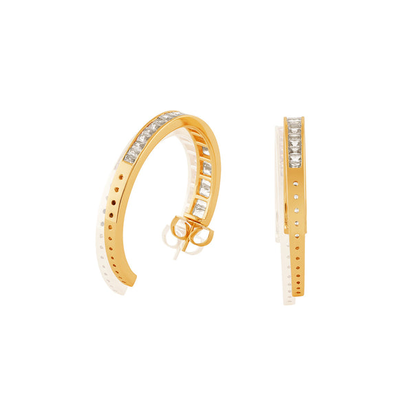 Isharya Divine Radiance Hoops Earrings