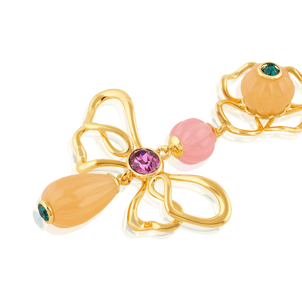 Isharya Dusky Bloom Dangler Earrings Earrings