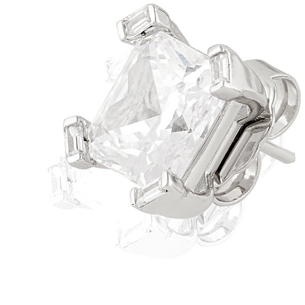 Isharya Elysian Radiance Square Studs Earrings