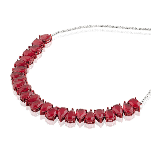 Isharya Elysian Ruby Choker Necklace Necklaces