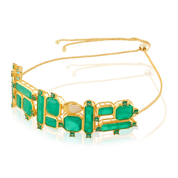 Isharya Emerald Dreams Choker Necklaces