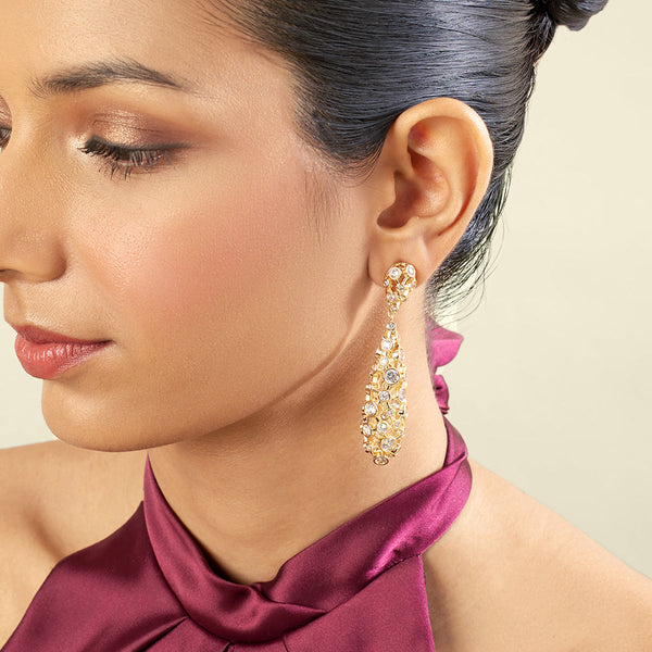 isharya Espelho Long Drop Earrings Earring