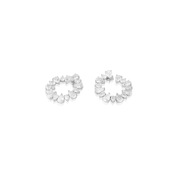 Isharya Eternal Glow Circle Studs Earrings
