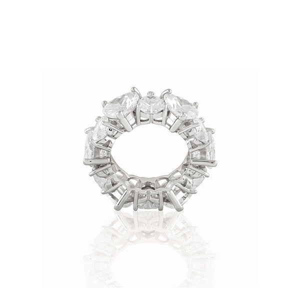 Isharya Eternal Heart Infinity Band Rings 6