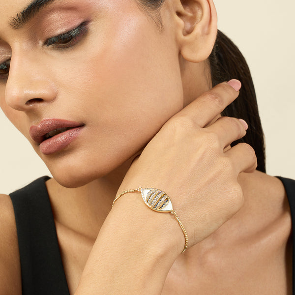 isharya Eyelet Party Bolo Bracelet Bracelets