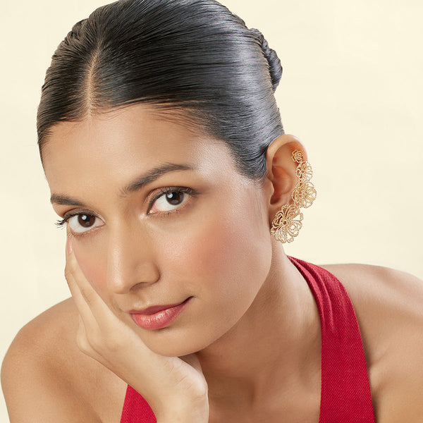Isharya Fado Ear Climbers Earring